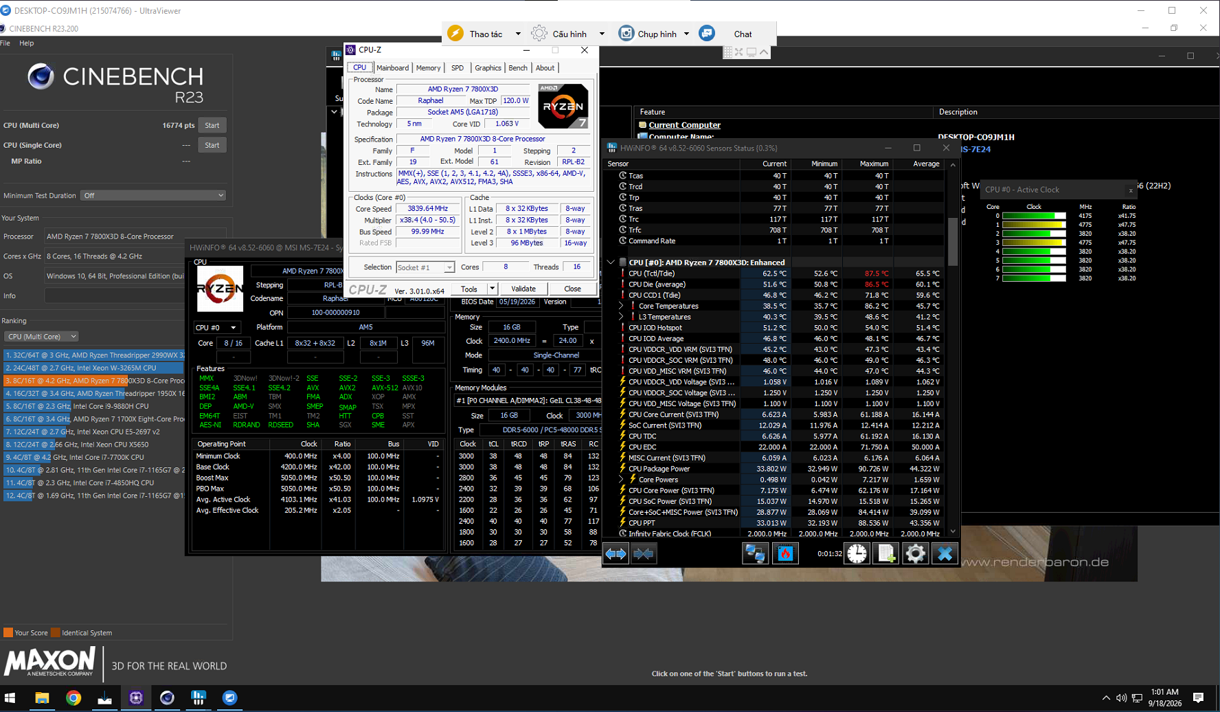 BIOS Tuning Showcase